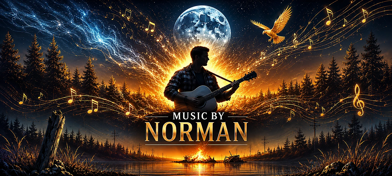 MusicbyNorman.com visitor banner